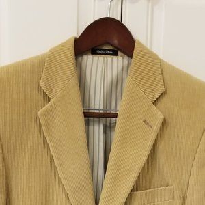 Chaps Beige corduroy sports coat Medium (38-40)